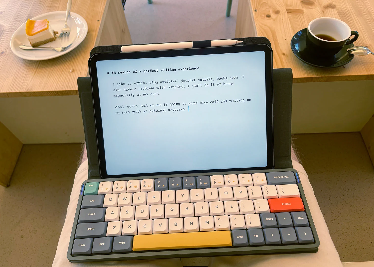 NuPhy NuFolio V2 leather keyboard case