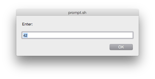 AppleScript prompt